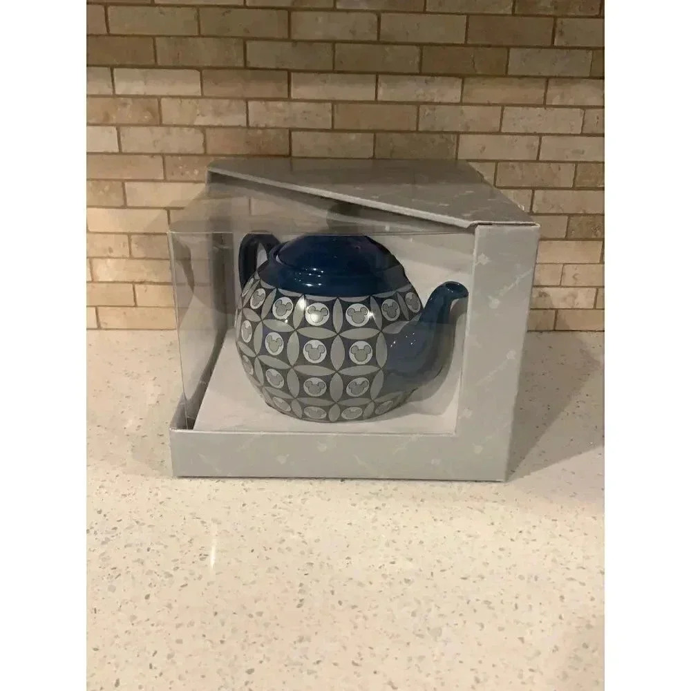 Disney Teapot - Mickey Mouse Icon - Blue